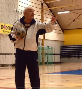 Boris Bjarni á æfingu